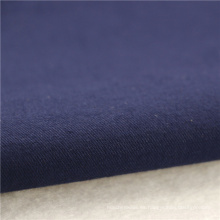 21x21 + 70D / 140x74 264gsm 144cm mar profundo azul doble tela de sarga de algodón 2 / 2S tela spandex tela estiramiento tejido de vendaje